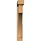 Ekena Millwork Westlake Block Smooth Bracket w/ Offset Brace, Western Red Cedar, 5 1/2"W x 38"D x 38"H BKT0604X38X38WTL05SWR - alternate 4